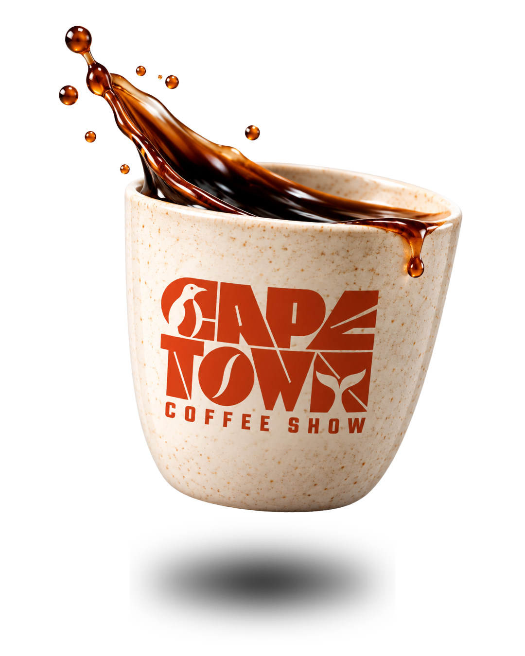 Official Cape Town Coffee Show branded takeaway cup promotional image