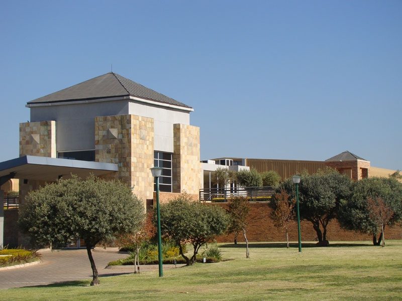 Denel corporate offices at the Irene campus in Centurion, shown in an official archive property photograph